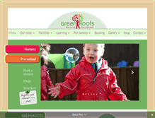 Tablet Screenshot of green-roots.com